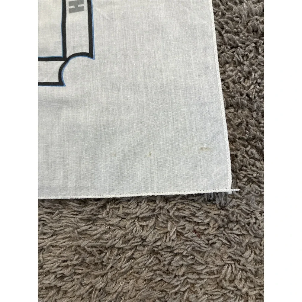 VTG 1994 White Harley Davidson TOPEKA KANSAS CENTRAL RALLY Bandana RK Stratman